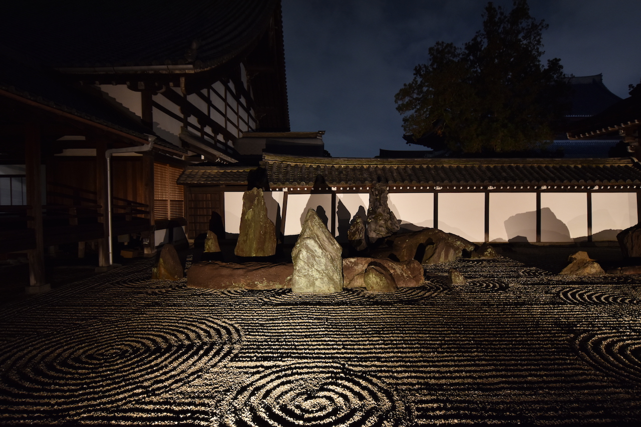 東福寺の枯山水庭園11